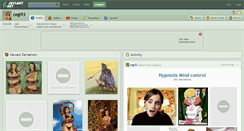 Desktop Screenshot of cegi93.deviantart.com