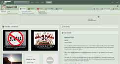 Desktop Screenshot of nekomi109.deviantart.com