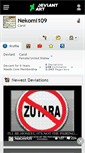 Mobile Screenshot of nekomi109.deviantart.com
