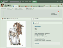 Tablet Screenshot of davidgozu.deviantart.com