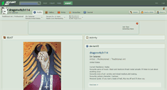Desktop Screenshot of dragonwitch114.deviantart.com