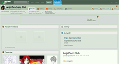 Desktop Screenshot of angel-sanctuary-club.deviantart.com