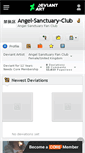 Mobile Screenshot of angel-sanctuary-club.deviantart.com