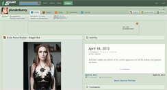 Desktop Screenshot of plunderbunny.deviantart.com