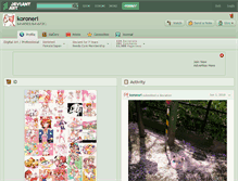 Tablet Screenshot of koroneri.deviantart.com