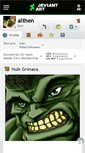 Mobile Screenshot of aithen.deviantart.com