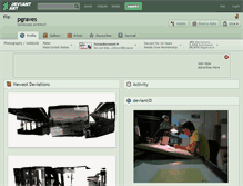 Tablet Screenshot of pgraves.deviantart.com