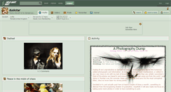 Desktop Screenshot of duskstar.deviantart.com