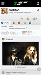 Mobile Screenshot of duskstar.deviantart.com