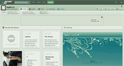 Desktop Screenshot of naith-sj.deviantart.com