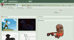 Desktop Screenshot of it-hurts-you-know.deviantart.com