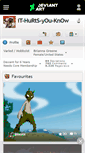 Mobile Screenshot of it-hurts-you-know.deviantart.com