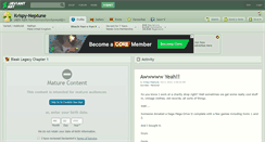 Desktop Screenshot of krispy-neptune.deviantart.com