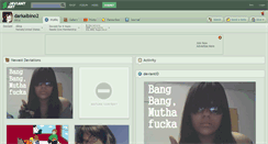 Desktop Screenshot of darkalbino2.deviantart.com