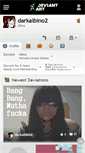 Mobile Screenshot of darkalbino2.deviantart.com
