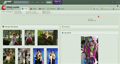 Desktop Screenshot of milady-laylab.deviantart.com
