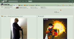 Desktop Screenshot of megatuga.deviantart.com