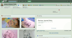 Desktop Screenshot of g3nius-productions.deviantart.com