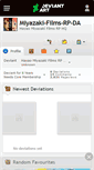 Mobile Screenshot of miyazaki-films-rp-da.deviantart.com