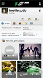 Mobile Screenshot of freelifestudio.deviantart.com
