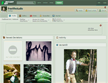 Tablet Screenshot of freelifestudio.deviantart.com