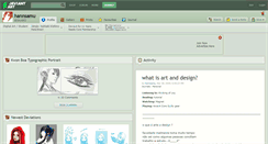 Desktop Screenshot of hannsamu.deviantart.com