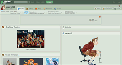 Desktop Screenshot of coreymill.deviantart.com