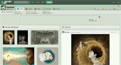 Desktop Screenshot of macbeto.deviantart.com