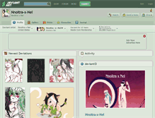 Tablet Screenshot of nnoitra-x-nel.deviantart.com