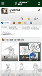 Mobile Screenshot of lysekoid.deviantart.com