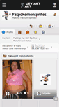 Mobile Screenshot of fatpokemonsprites.deviantart.com
