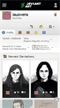 Mobile Screenshot of lauovera.deviantart.com