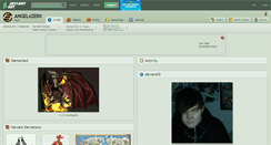 Desktop Screenshot of angelxzer0.deviantart.com