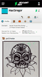 Mobile Screenshot of macgregor.deviantart.com