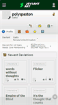 Mobile Screenshot of polyspaston.deviantart.com