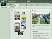 Tablet Screenshot of p-s-cosplay.deviantart.com