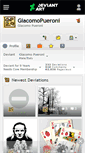 Mobile Screenshot of giacomopueroni.deviantart.com