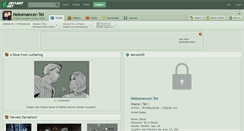 Desktop Screenshot of nekomancer-tei.deviantart.com