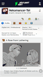 Mobile Screenshot of nekomancer-tei.deviantart.com