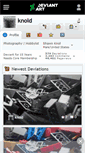 Mobile Screenshot of knold.deviantart.com