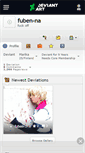 Mobile Screenshot of fuben-na.deviantart.com