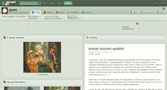 Desktop Screenshot of pinchi.deviantart.com