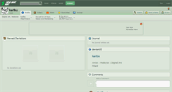 Desktop Screenshot of karibu.deviantart.com
