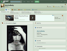 Tablet Screenshot of abortedbaby.deviantart.com