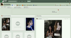 Desktop Screenshot of gwenissima.deviantart.com