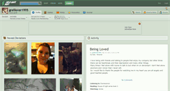 Desktop Screenshot of grelllover1995.deviantart.com