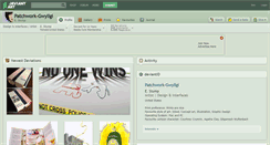 Desktop Screenshot of patchwork-gwyllgi.deviantart.com