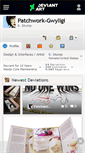 Mobile Screenshot of patchwork-gwyllgi.deviantart.com