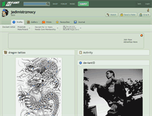 Tablet Screenshot of jedimistrzmocy.deviantart.com