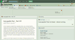 Desktop Screenshot of danish-ranger.deviantart.com